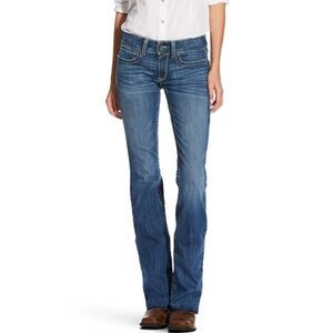 ARIAT R.E.A.L Eleanor Mid Rise Jasmine Boot Cut Jeans Size 28 L